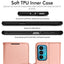 [Wallet Case] Protective Cover with Cash & Card Holder, Stand and Wrist Strap For Motorola Moto Edge 20