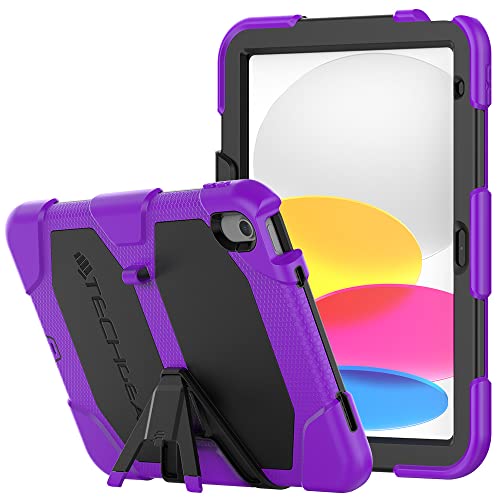 [G-SHOCK Case] Heavy Duty Long Survival Screen Protector Case for Apple iPad 11th & 10th Generation, iPad 2025 / 2022