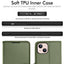 [Wallet Case] Protective Cover with Cash & Card Holder, Stand and Wrist Strap For Apple iPhone 13