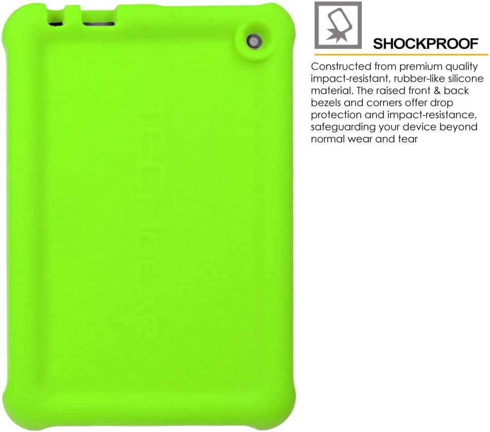 [Bumper Case] Shockproof Soft Easy Grip Case for Amazon Fire 7" (2022 / 12th Generation)