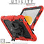 [UTILITY Case] Full Body Shockproof Case with Stand, Hand & Shoulder Strap for Apple iPad 11th & 10th Generation, iPad 2025 / 2022