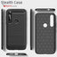 [Stealth Case] Motorola Moto G8 Plus Soft Protective Slim Cover with Carbon Fibre Detailing