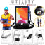 [UTILITY Case] Full Body Shockproof Case with Stand, Hand & Shoulder Strap for Apple iPad 10.2" 2021 - 2019 [9th/8th/7th Generation]