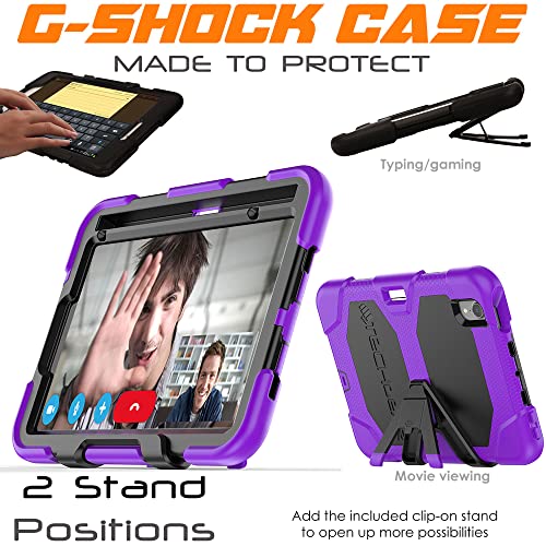 [G-SHOCK Case] Heavy Duty Long Survival Screen Protector Case for Apple iPad Mini 7 / Mini 6 8.3" [7th / 6th Generation]