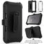 [Contender Case] Samsung Galaxy S9 Plus Heavy Duty Case with Built-in Screen Protector, 360 [Full Body] Protective Cover with Kick Stand