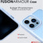 [Fusion Armour Kickstand] Tough Rugged Protective Kickstand Clear Case for Apple iPhone 14 Pro