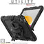 [UTILITY Case] Full Body Shockproof Case with Stand, Hand & Shoulder Strap for Apple iPad 11th & 10th Generation, iPad 2025 / 2022