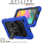 [UTILITY Case] Full Body Shockproof Case with Stand, Hand & Shoulder Strap for Samsung Galaxy Tab A 8.0 2019 (SM-T290 / SM-T295)