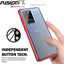 [Fusion FX Case] Slim & Light Tough Fused Gel Bumper & Hard Back Matte Case for Samsung Galaxy S20 Ultra