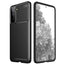 [CarbonFlex Case] Premium Shockproof Soft Slim Cover with Carbon Fibre Effect For Samsung  Galaxy S21 Plus