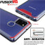 [Fusion HD Case] Shockproof Fused Gel Bumper & Hard Back Slim Clear Cover for Samsung Galaxy A21s