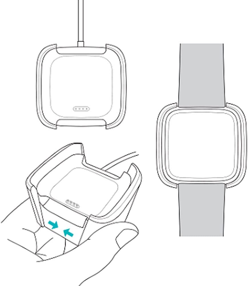 Charging Power Cable for Lead Fitbit Versa