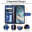 [Wallet Case] Protective Cover with Cash & Card Holder, Stand and Wrist Strap For Oppo Reno4 Z 5G