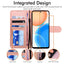 [Wallet Case] Protective Cover with Cash & Card Holder, Stand and Wrist Strap For Honor X8