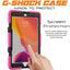 [G-SHOCK Case] Heavy Duty Long Survival Screen Protector Case for iPad 10.2" 2021, 2020, 2019 [9th/8th/7th Generation]