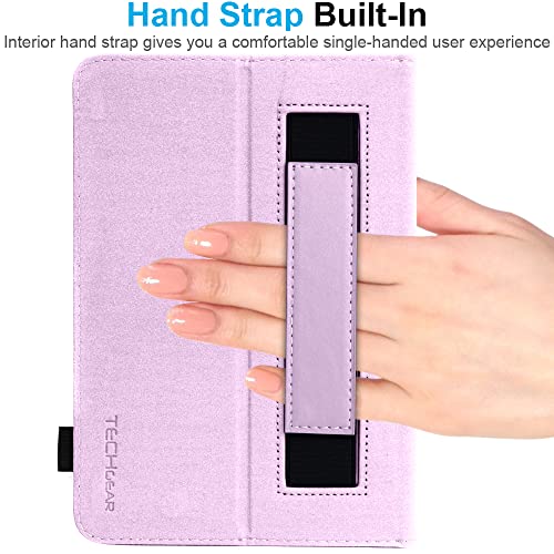 [Folio Case] Smart Cover Stand with Auto Sleep/Wake & Hand Strap For Amazon Fire HD 10" / HD 10" Plus (2021/11th Generation)