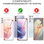 [Wallet Case] Protective Cover with Cash & Card Holder, Stand and Wrist Strap For Samsung Galaxy S21 Plus