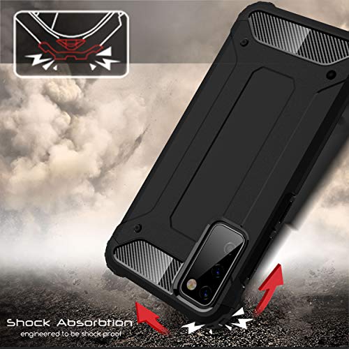 [Tough Armoured Case] ShockProof Dual-Layer Protective Heavy Duty Cover for Samsung Galaxy S20 FE