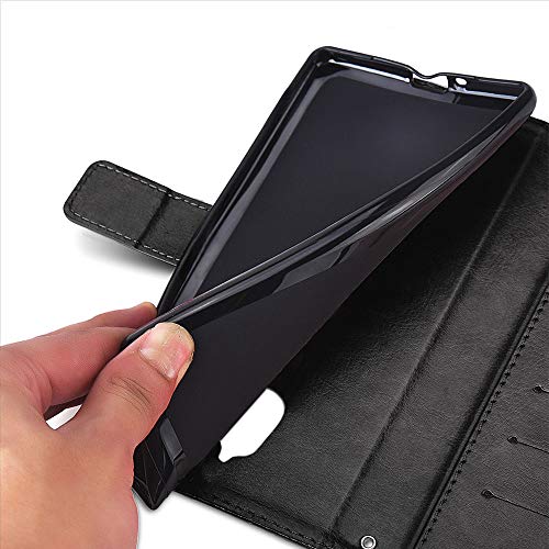 [Wallet Case] Protective Cover with Cash & Card Holder, Stand and Wrist Strap For Nokia 3.1