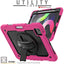 [UTILITY Case] Full Body Shockproof Case with Stand, Hand & Shoulder Strap for Apple iPad Air 5 / Air 4 10.9"