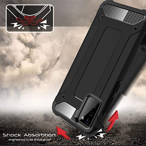 [Tough Armoured Case] ShockProof Dual-Layer Protective Heavy Duty Cover for Samsung Galaxy A04s / A13 5G
