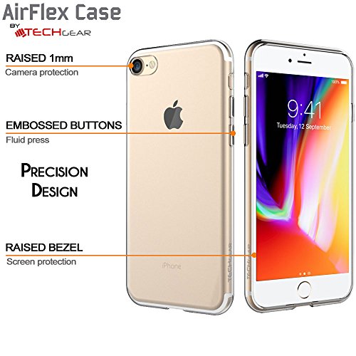 TECHGEAR IPhone SE 2022/2020, IPhone 8/7 Case - [AirFlex] Slim & Light - View #2