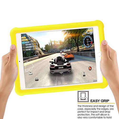 [Bumper Case] Shockproof Soft Easy Grip Case for Apple iPad 9.7" (2018/2017)