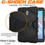 [G-SHOCK Case] Heavy Duty Long Survival Screen Protector Case for Samsung Galaxy Tab A 10.5" (SM-T590)