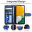 [Wallet Case] Protective Cover with Cash & Card Holder, Stand and Wrist Strap For Samsung Galaxy A04s / A13 5G