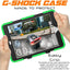 [G-SHOCK Case] Heavy Duty Long Survival Screen Protector Case for iPad 10.2" 2021, 2020, 2019 [9th/8th/7th Generation]