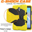 [G-SHOCK Case] Heavy Duty Long Survival Screen Protector Case for Samsung Galaxy Tab A 10.5" (SM-T590)