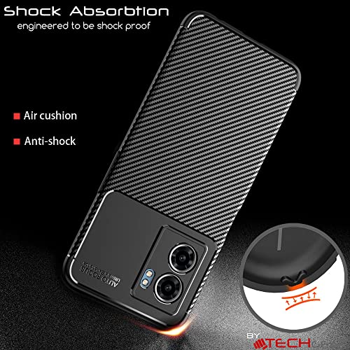 [CarbonFlex Case] Premium Shockproof Soft Slim Cover with Carbon Fibre Effect For Oppo A57 5G / A77 5G