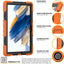 [UTILITY Case] Full Body Shockproof Case with Stand, Hand & Shoulder Strap for Samsung Galaxy Tab A8 10.5" (SM-X200 / SM-X205)