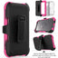 [Contender Case] Samsung Galaxy S9 Plus Heavy Duty Case with Built-in Screen Protector, 360 [Full Body] Protective Cover with Kick Stand