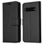 [Leather Wallet Case] Protective Cover with Cash & Card Holder, Stand and Wrist Strap For Samsung Galaxy S10 Plus