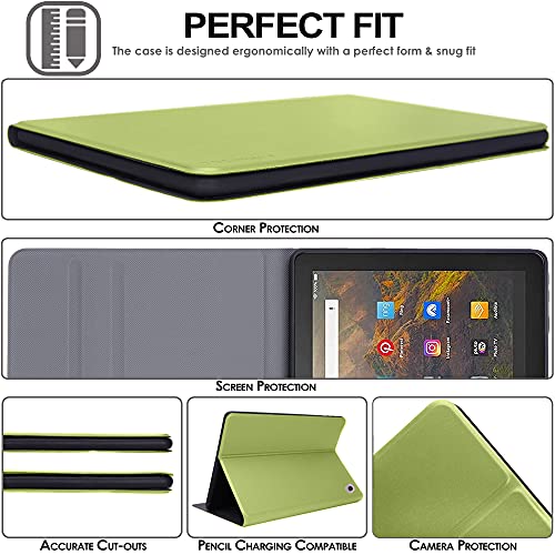 [Smart Case] Slim Stand Cover with Auto Sleep/Wake for Amazon Fire HD 10 / HD10 Plus (2021 / 11th Generation)