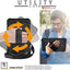 [UTILITY Case] Full Body Shockproof Case with Stand, Hand & Shoulder Strap for Samsung Galaxy Tab A 10.1" (SM-T580)