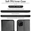[Wallet Case] Protective Cover with Cash & Card Holder, Stand and Wrist Strap For Samsung Galaxy A42 5G