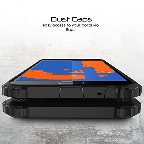 [Tough Armoured Case] ShockProof Dual-Layer Protective Heavy Duty Cover for Samsung Galaxy J4 2018