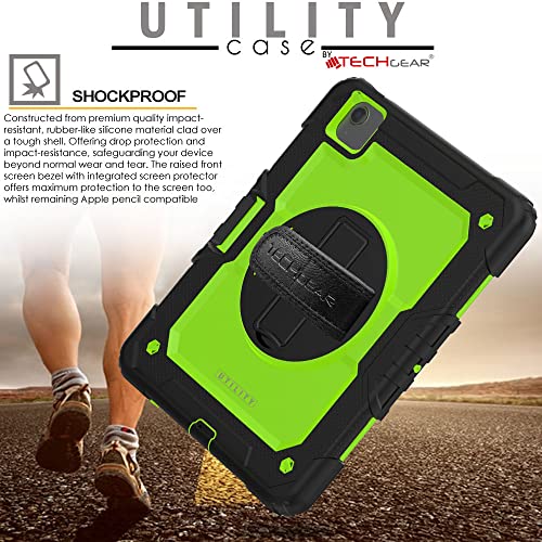 [UTILITY Case] Full Body Shockproof Case with Stand, Hand & Shoulder Strap for Apple iPad Air 5 / Air 4 10.9"