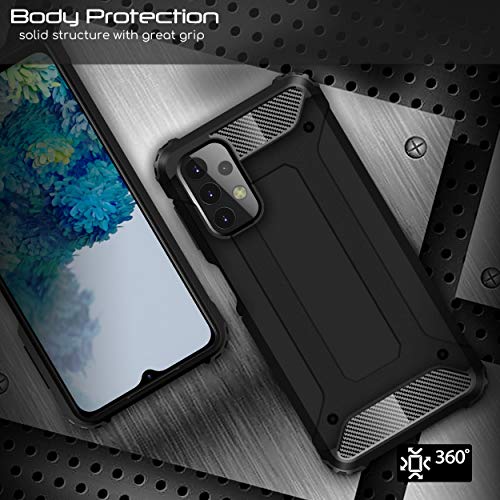 [Tough Armoured Case] ShockProof Dual-Layer Protective Heavy Duty Cover for Samsung Galaxy A13