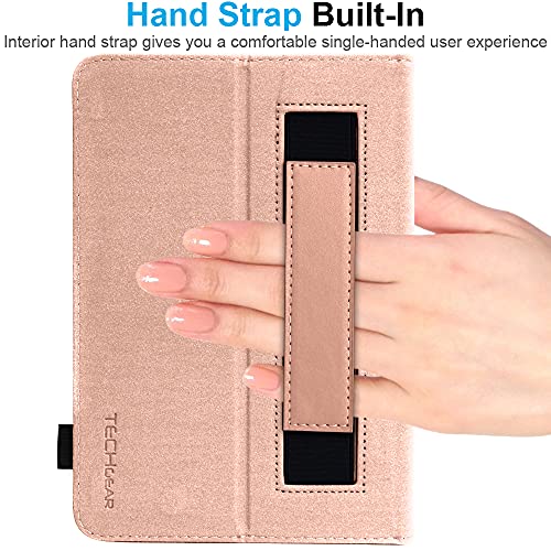 [Folio Case] Smart Cover Stand with Auto Sleep/Wake & Hand Strap For Amazon Fire HD 10" / HD 10" Plus (2021/11th Generation)