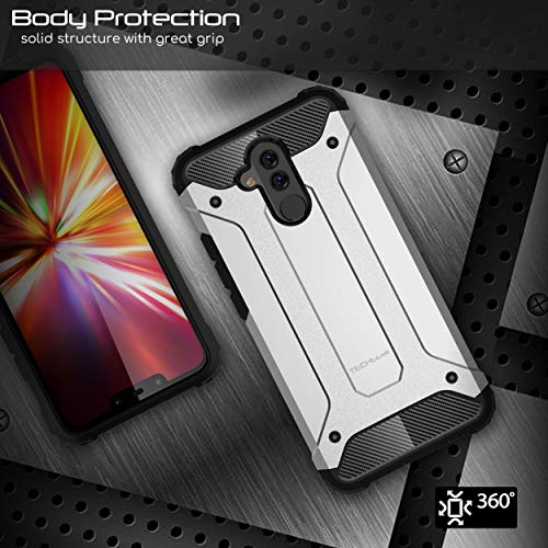 [Tough Armoured Case] ShockProof Dual-Layer Protective Heavy Duty Cover for Honor 20 Lite