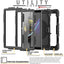 [UTILITY Case] Full Body Shockproof Case with Stand, Hand & Shoulder Strap for Huawei Mediapad T5 10.1 Inch 2018