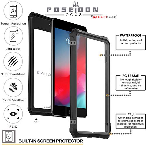[Poseidon Case] Waterproof Case for Apple iPad Mini 5 / Mini 4
