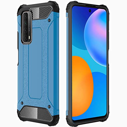 [Tough Armoured Case] ShockProof Dual-Layer Protective Heavy Duty Cover for Huawei P Smart 2021