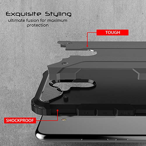 [Tough Armoured Case] ShockProof Dual-Layer Protective Heavy Duty Cover for Honor 20 Lite