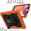 [UTILITY Case] Full Body Shockproof Case with Stand, Hand & Shoulder Strap for Apple iPad 10.2" 2021 - 2019 [9th/8th/7th Generation]