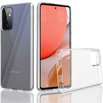 [AirFlex Case] Crystal Clear Slim & Light, Protective,  Soft Gel Cover for Samsung Galaxy A72 5G