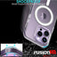 [Fusion HD Case] Shockproof Fused Gel Bumper & Hard Back Slim Clear Cover for iPhone 14 Pro
